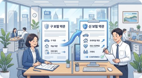 2026 보험 갈아타기 완벽 가이드 — 승환계약 주의사항·갈아타기 전후 비교·체크리스트·보험 전환 절차 총정리